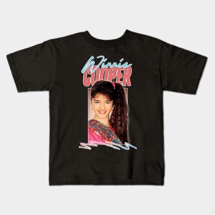 Winnie Cooper  / Retro Style 80s Aesthetic Design Kids T-Shirt